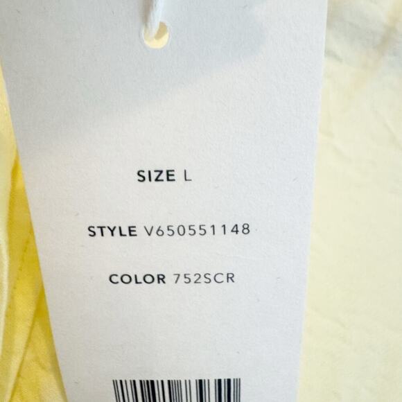 Vince Button-down Long Sleeve Midi Shirt Dress Size L NWT - Picture 10 of 15